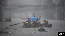 Филиппиндеги тайфун. Архив