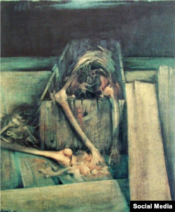 بدون عنوان، از مجموعه مرگ، ضد جنگ، ۱۳۶۶