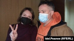 Лилия Чанышева и её супруг Алмаз Гатин