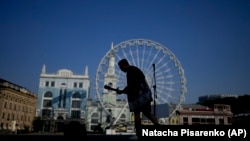 Ուկրաինա - Կիևի փողոցներից մեկում, հունիս, 2022թ.