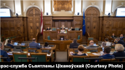 Латвиянын парламенти.
