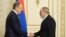Armenia - Prime Minister Nikol Pashinian meets Russian Foreign Minister Sergei Lavrov in Yerevan, June 9, 2022.