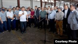 “Дордой Фуд” азык-түлүк базарындагы жыйын. 