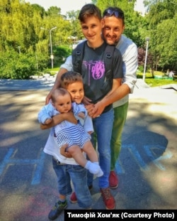 Тимофій Хом’як із Дніпра – музикант та засновник гурту «Вертеп». А ще – батько трьох синів