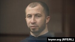 Ісмет Ібрагімов, фігурант «справи кримських мусульман», на засіданні Південного окружного військового суду в Ростові-на-Дону, липень 2022 року