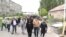 Armenia - Relatives of a deadly shooting demonstrate in Aparan, June 25, 2022.
