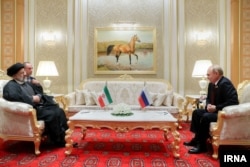 دیدار رئیسی و پوتین در تهران