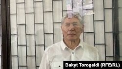 Алмазбек Атамбаеў на судзе над ім, 28 чэрвеня 2022