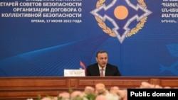 Секретарь Совета безопасности Армении Армен Григорян, Ереван, 17 июня 2022 г.