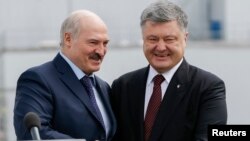 Аляксандар Лукашэнка і Пятро Парашэнка, ілюстрацыйнае фота