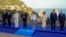Foreign ministers from the Group of Seven leading industrialized nations meet on the island of Capri, Italy, on April 18.
