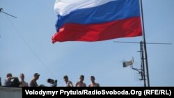 Російський прапор у Севастополі