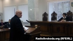 Свідок у кримінальному провадженні щодо вбивства народного депутата Євгена Щербаня Ігор Мар’їнков, Київ, 14 лютого 2013 року