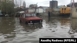 Yeni Yasamal yağışdan sonra- [Fotolar]
