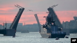 Корвет «Стійкий» у Санкт-Петербурзі, архівне фото