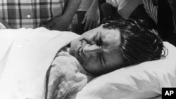 Сезар Чавес у свій 20 день голодування