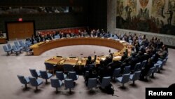 نمایی از شورای امنیت سازمان ملل‌متحد در نیویورک