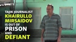 'Who If Not Me?' Freed Tajik Journalist 'Determined' To Continue Work