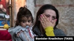 Тоолуу Карабактын көчүүгө мажбур болгон жашоочусу.