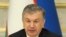Uzbek President Shavkat Mirziyoev