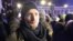 Арвэ Гансэн назіраў за акцыяй пратэсту ў цэнтры Кіева, 19 лютага 2014 году. Фота Гаральда Гофа.