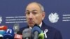 Armenia - Prime Minister Nikol Pashinian speaks at a news briefing in Yerevan, October 16, 2025.
