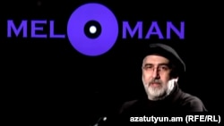 Ваан Арцруни в студии «Азатутюн ТВ» (архив)