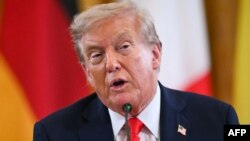 Дональд Трамп 18 жніўня 2025 году