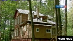 Айтматовдун Переделкинодогу дачасынын бир көрүнүшү.