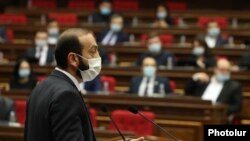 Председатель Национального собрания Армении Арарат Мирзоян, 26 мая 2020 г.