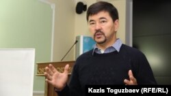 Предприниматель Маргулан Сейсембаев. Алматы, 21 сентября 2015 года.