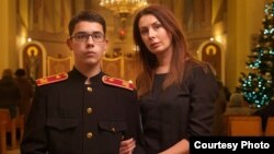 Родина Юрга зі Львова. Загинув Андрій Юрга (фото Юрія Білака)