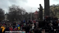 Львівські студенти страйкують за ЄС