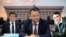 Президент Сооронбай Жээнбеков, заместитель секретаря Совета безопасности, кандидат в депутаты Жогорку Кенеша от партии «Бутун Кыргызстан» Омурбек Суваналиев и бывший зампредседателя Гостаможенной службы Райымбек Матраимов. Коллаж «Азаттык».