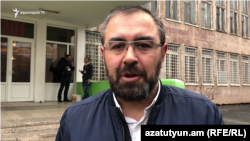 Первый номер списка социал-демократической партии «Решение гражданина» Сурен Саакян (архив)