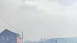 Пожарная машина не может проехать из-за отсутствия дорог, Красноярский край.mp4