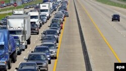 حدود دو میلیون نفر ایالت لوئیزیانا را ترک کرده اند. (عکس: AFP)