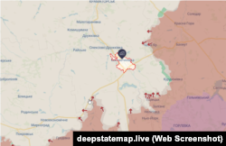 Ситуация вокруг Константиновки на карте DeepState от 9 мая 2025 года