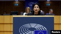 Gürjüstanyň prezidenti Salome Zurabişwili