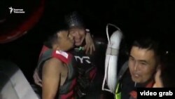 Эркин Асрандиев аман-эсен табылган учур.