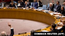 ԱՄՆ - Ռուսաստանը ՄԱԿ-ի Անվտանգության խորհրդում վետոյի է ենթարկում Սիրիայի հարցով Ֆրանսիայի և Իսպանիայի ներկայացրած բանաձևի նախագիծը, Նյու Յորք, 8-ը հոկտեմբերի, 2016թ․