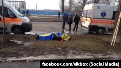 На місці вибуху у Харкові, 22 лютого