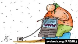 Колькасьць інтэрнаўтаў у веку больш як 50 гадоў павялічылася.