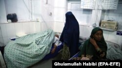 Ооганстандагы акыркы кол салуудан жараат алгандар. 2021-жылдын 2-марты. 