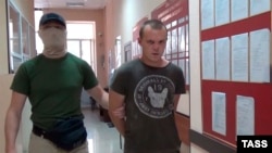 Затриманий ФСБ Геннадій Лимешко. Знімок з відео/ЦГЗ ФСБ Росії/ТАСС