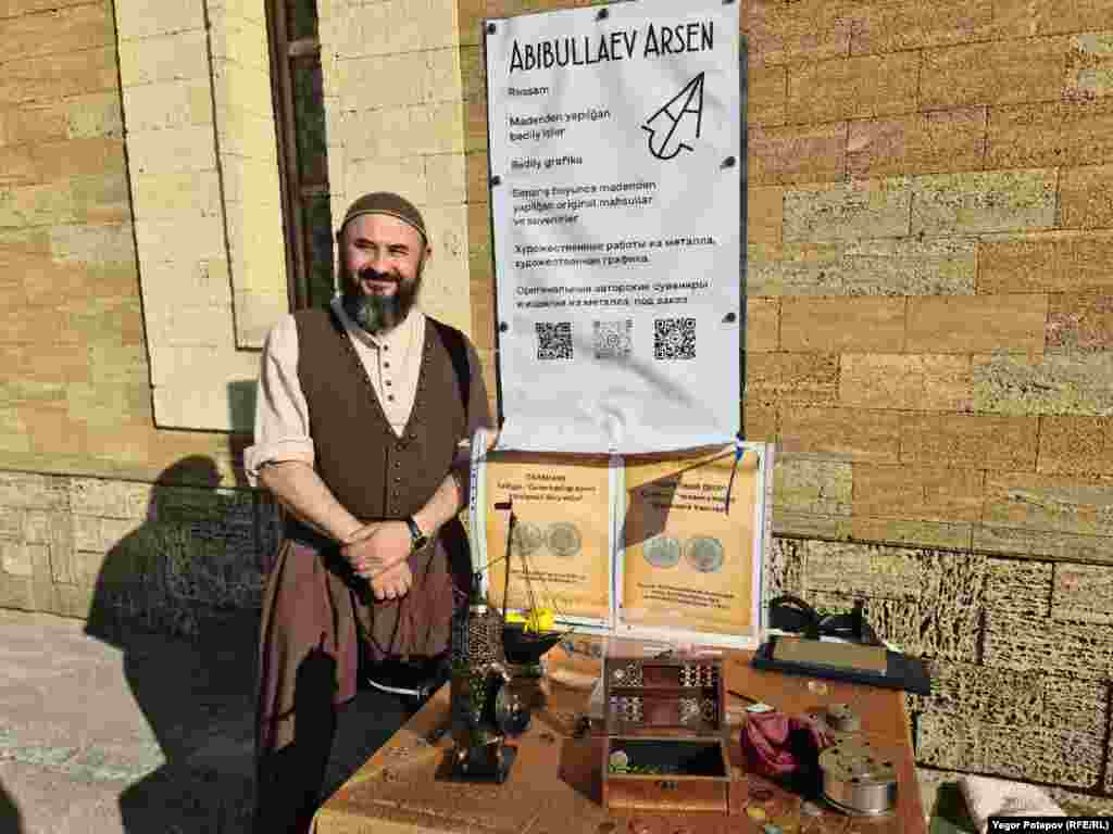 Belli qırımtatar esnafları festivalde eserlerini taqdim etti