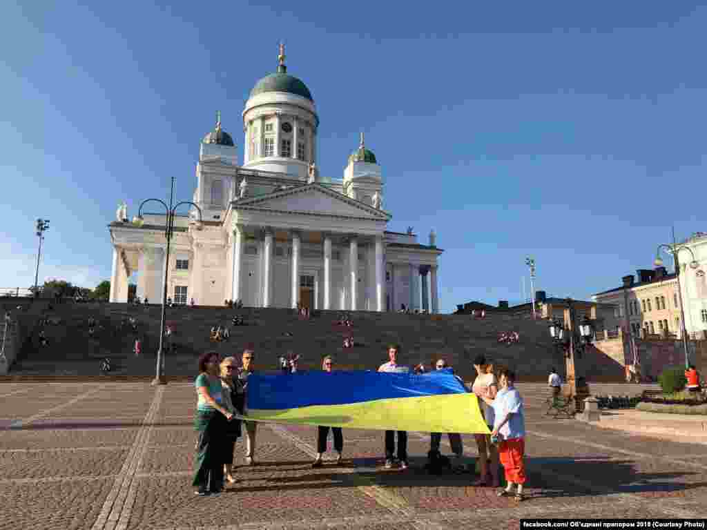 30 липня українці, які проживають у Фінляндії, та їхні друзі&nbsp;фіни&nbsp;разом із Товариством українців у Фінляндії передали свої привітання та побажання&nbsp;