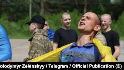 Հայրենադարձված ուկրաինացի զինծառայողներ, 9-ը հունիսի, 2025թ.