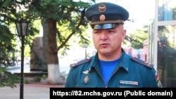 Заместитель начальника крымского главка МЧС России Игорь Скуртул