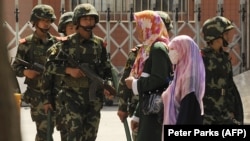 زنان مسلمان ایغور (عکس از آرشیو)